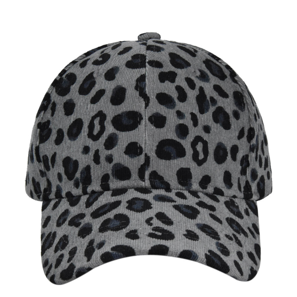 Wholesale Cotton Leopard Print Baseball Cap
